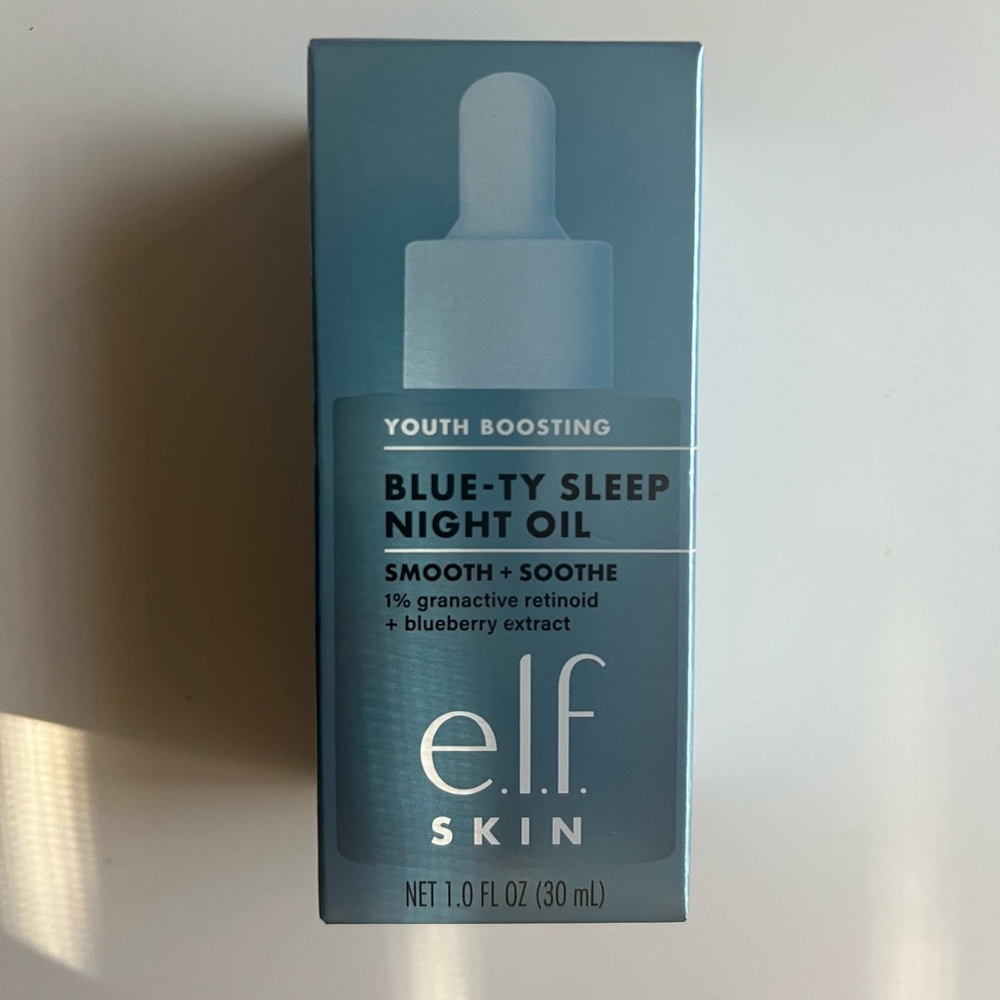 e.l.f. SKIN BLUE-TY SLEEP NIGHT OIL ✨